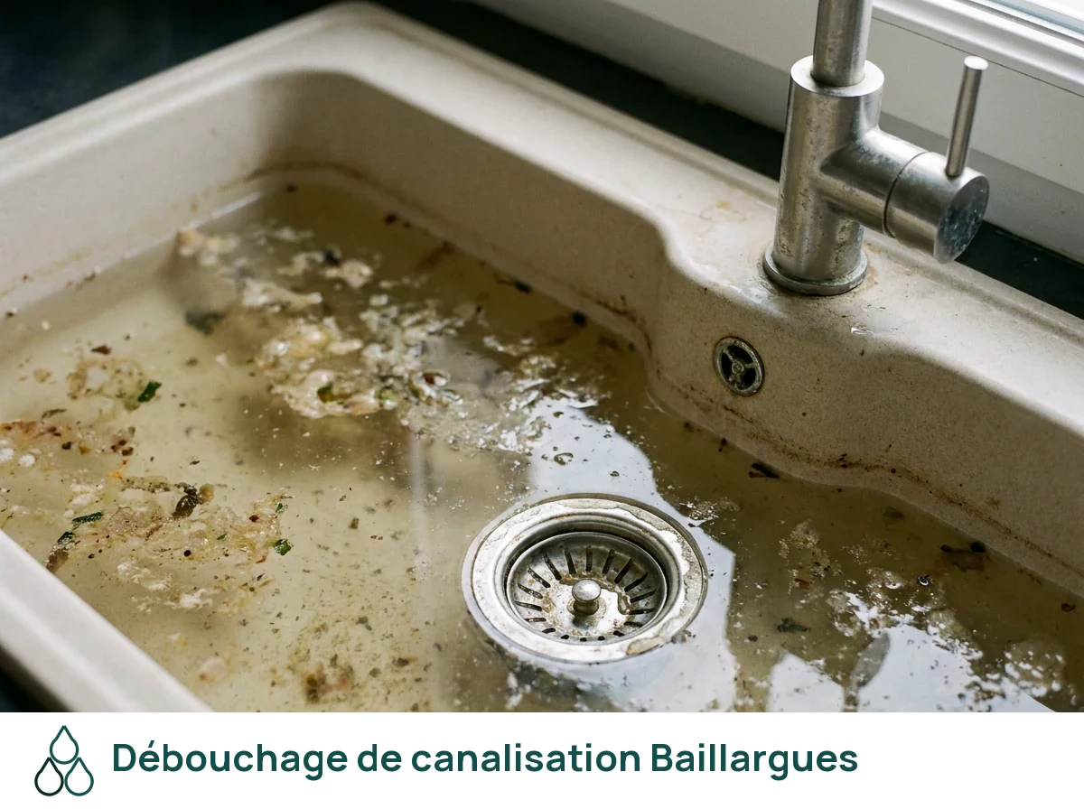 Débouchage de canalisation à Baillargues