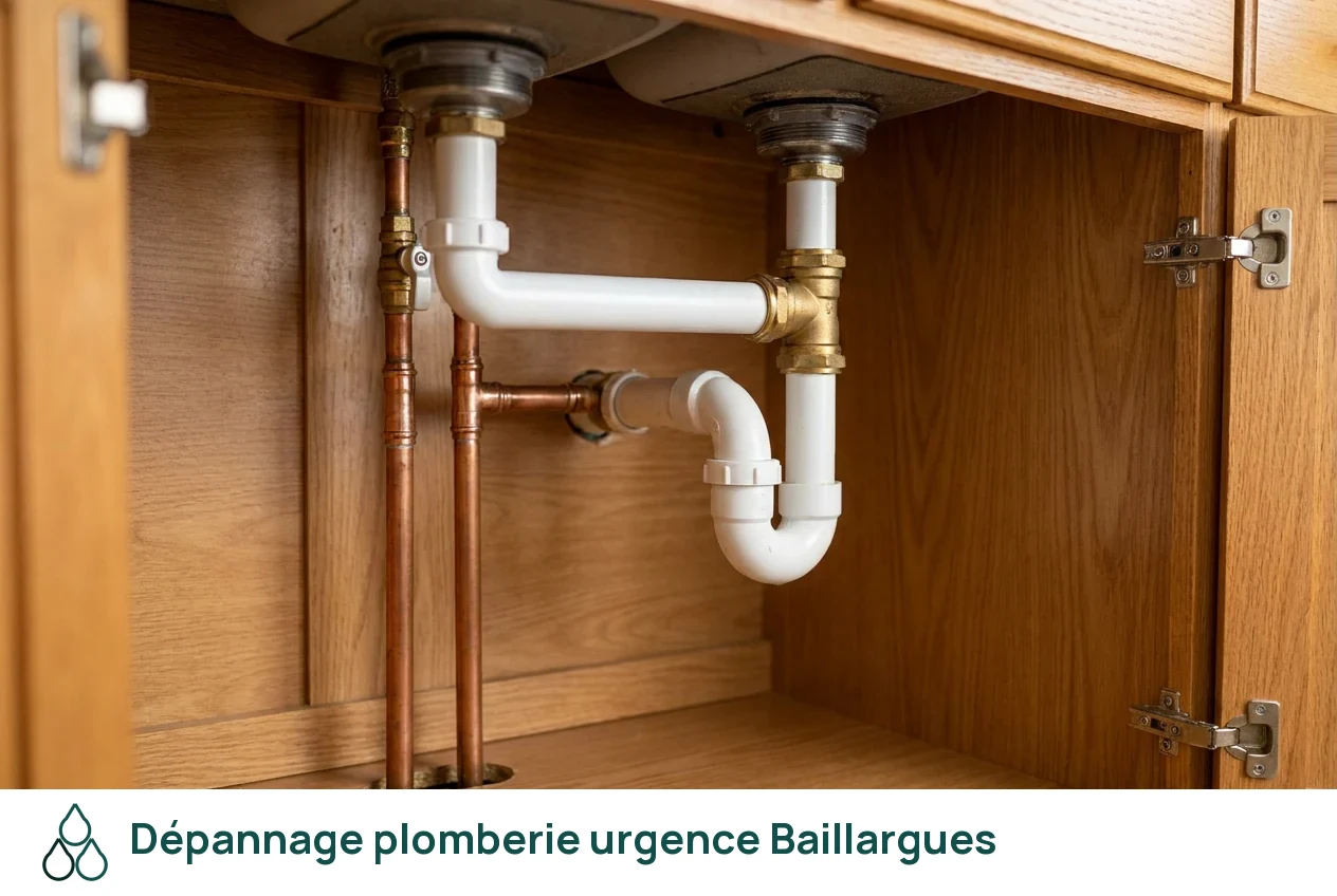 Dépannage plomberie urgence à Baillargues
