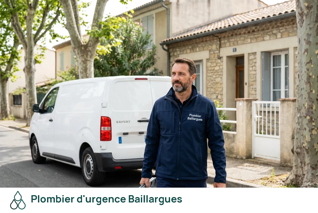 Plombier d'urgence à Baillargues