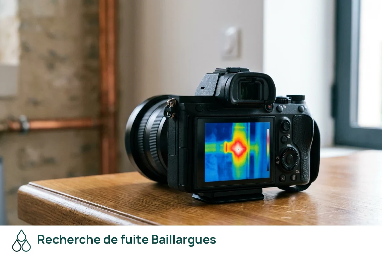 Recherche de fuite à Baillargues