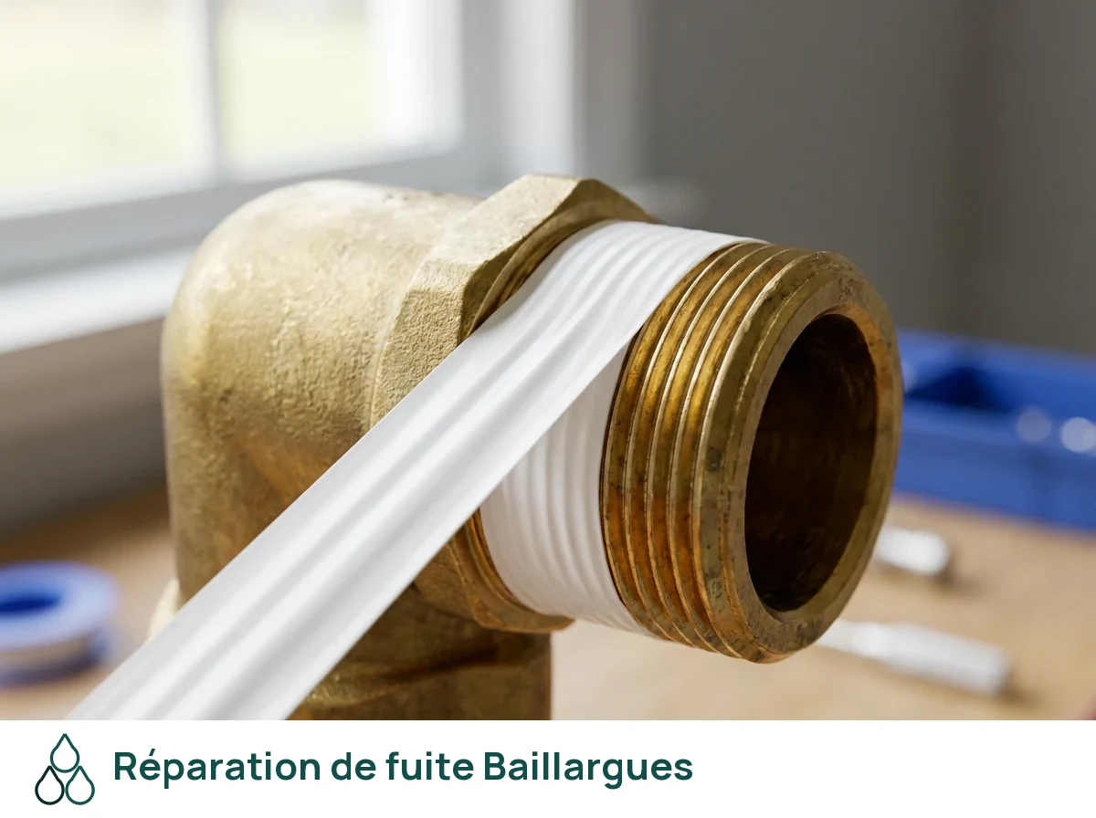 Réparation de fuite à Baillargues