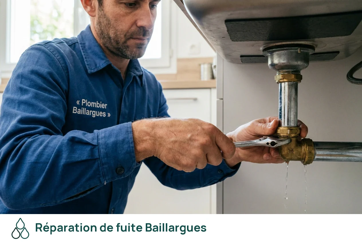 Réparation de fuite à Baillargues